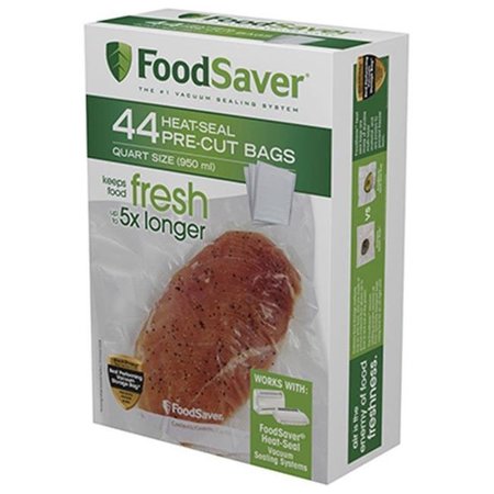 FOODSAVER FoodSaver FSFSBF0226-P00 Foodsaver Quart Bags - 44 Count 182877